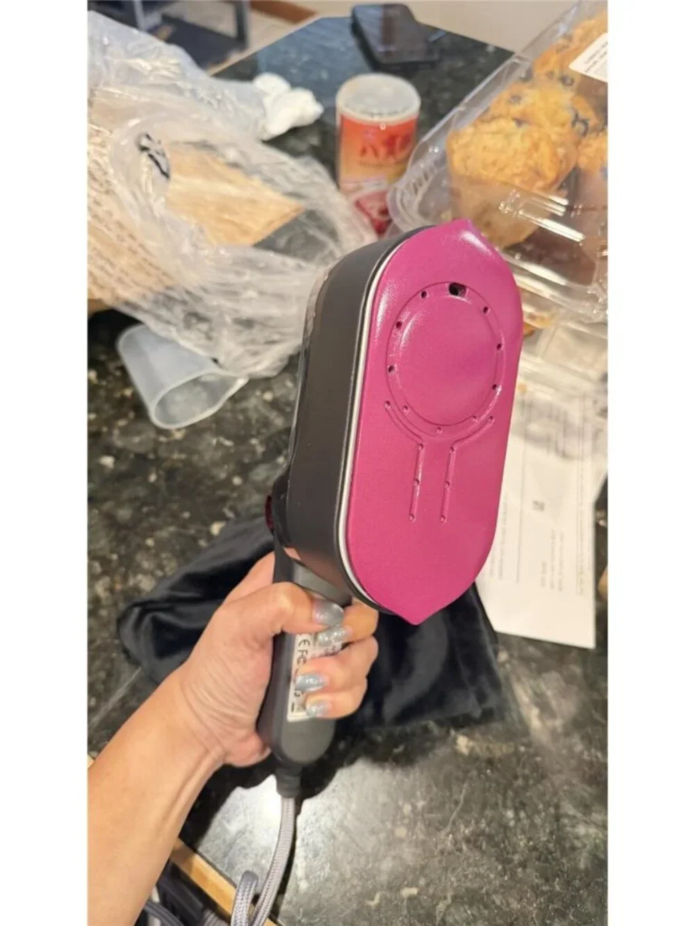 Travel Steamer for Clothes, Portable Handheld Garment Steamer & Steam Iron
